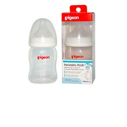 [20967] Pigeon mamadera vidrio boca ancha x 160 ml