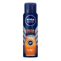 [21075] Nivea men desodorante spray fresh sport x 150 ml