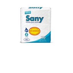 [21122] Pañal Sany talla XG x 8 unidades