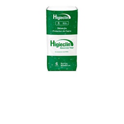 [21172] Sabanilla higieclin con gel x 6 unidades