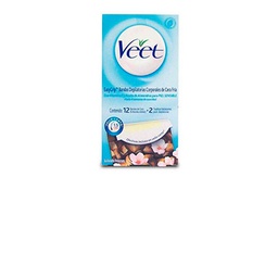 [21334] Veet bandas depilatorias piel sensible x 12 unidades