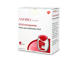 [21475] Anoro ellipta umeclidinio 55 / 22 mcg inhalador bucal x 30 dosis