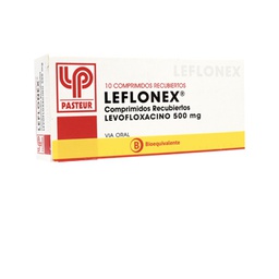 [21845] Leflonex 500 mg x 10 comprimidos