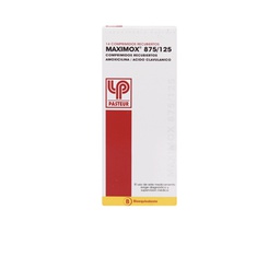 [21850] Maximox 875 / 125 mg x 20 comprimidos recubiertos
