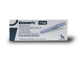 [22743] Ozempic 1 mg 4 agujas x 1 dispositivo prellenado 3 ml
