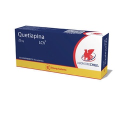 [23182] Quetiapina 25 mg x 30 comprimidos